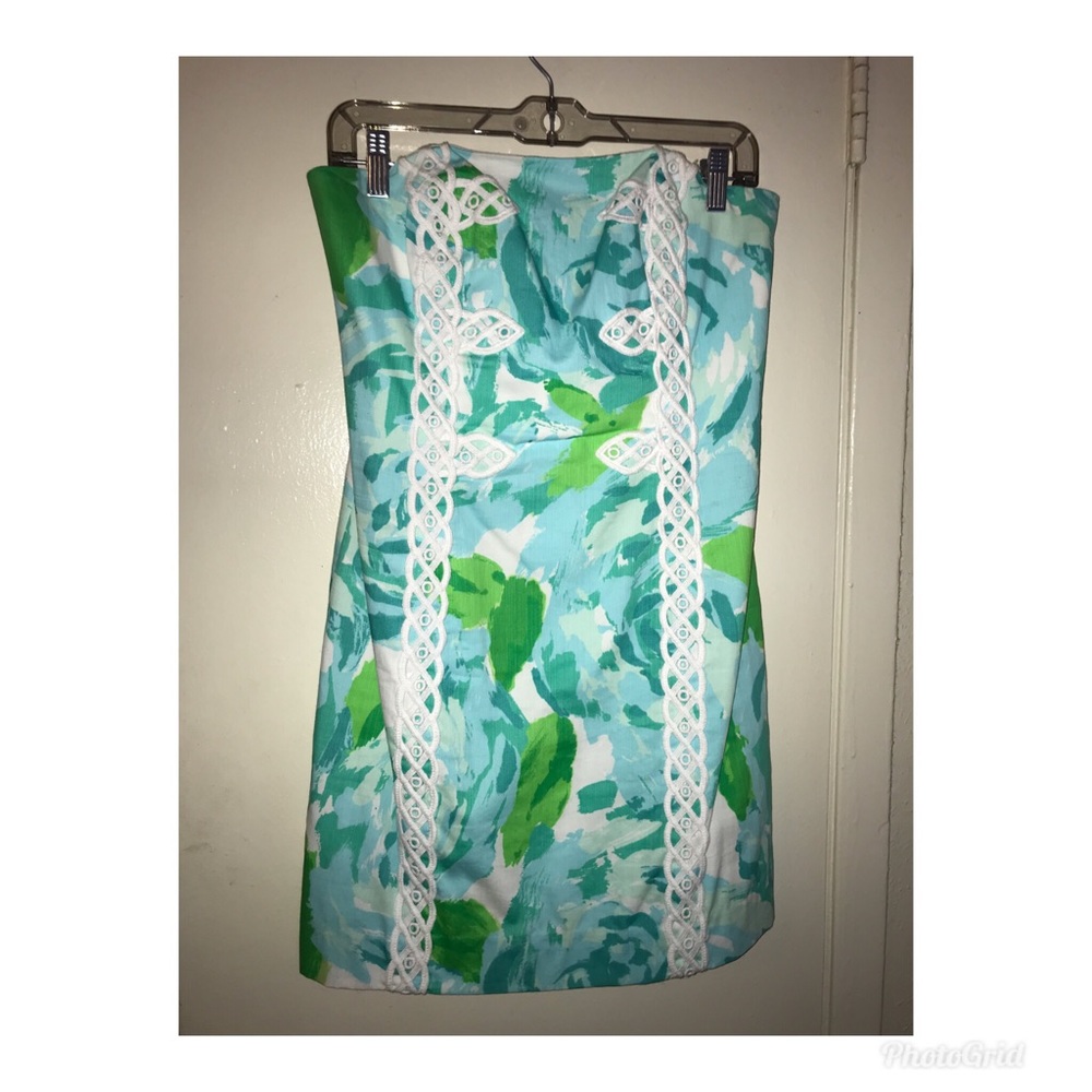 💚💚Lily Pulitzer Tansy Strapless Dress💚💚